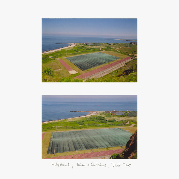 Helgoland, Juni 2003, Heinz und Christine